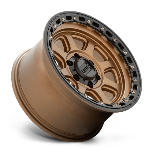 KMC Km548 Chase 18X9 8X165.1 +18MM Matte Bronze W/ Black Lip