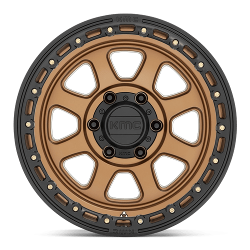 KMC Km548 Chase 20X9 8X180 +18MM Matte Bronze W/ Black Lip