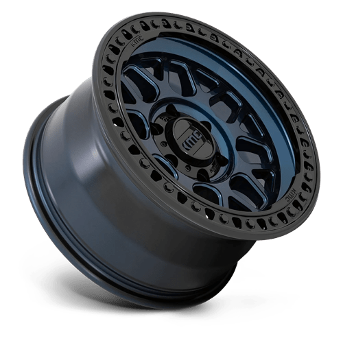 KMC Km549 Grs 20X9 6X139.7 +18MM Midnight Blue W/ G-Black Lip