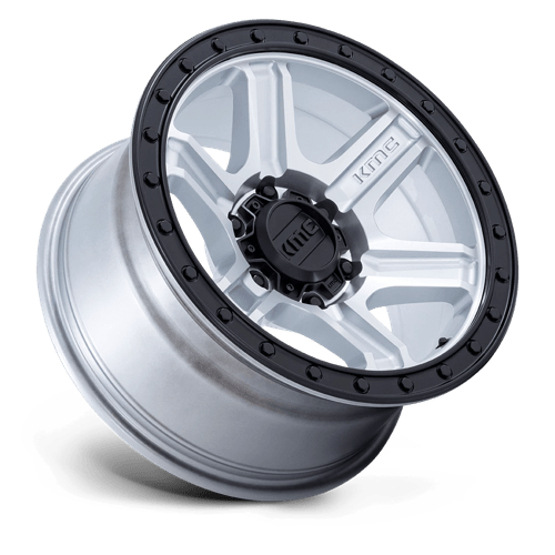KMC Km551 Outrun 17X8.5 6X135 -10MM Machined W/ Gloss Black Lip
