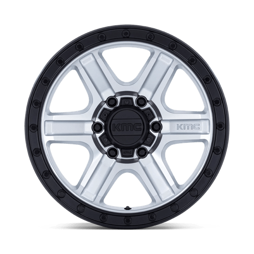 KMC Km551 Outrun 17X8.5 6X135 -10MM Machined W/ Gloss Black Lip