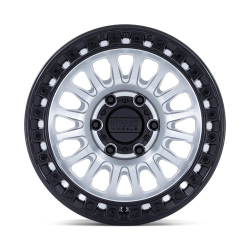 KMC Km552 Ims 20X9 6X139.7 +0MM Machined W/ Matte Black Lip