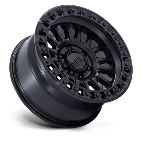 KMC Km552 Ims 18X9 6X135 +30MM Matte Black W/ Gloss Black Lip
