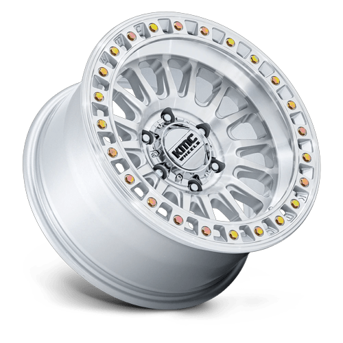 KMC Km552 Ims 20X9 8X170 +0MM Gloss Silver W/ Machined Face