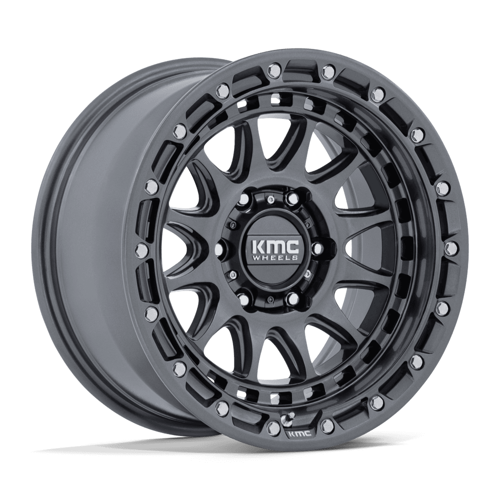KMC Km556 Crux 17X8.5 6X139.7 +25MM Gloss Gunmetal
