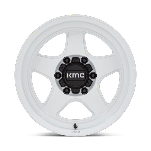KMC Km728 Lobo 17X8.5 6X139.7 -10MM Gloss White