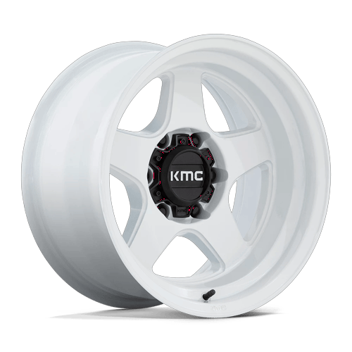 KMC Km728 Lobo 17X8.5 6X135 +18MM Gloss White