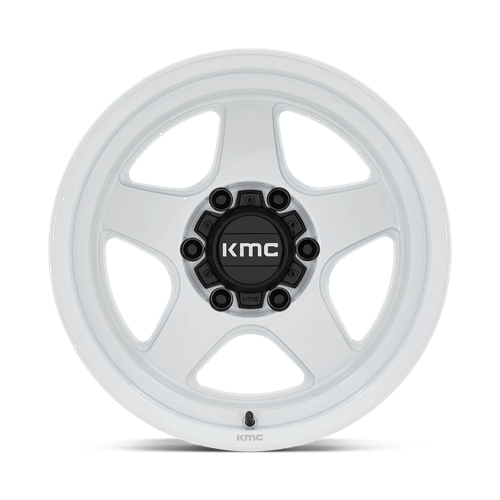 KMC Km728 Lobo 17X8.5 6X139.7 +18MM Gloss White