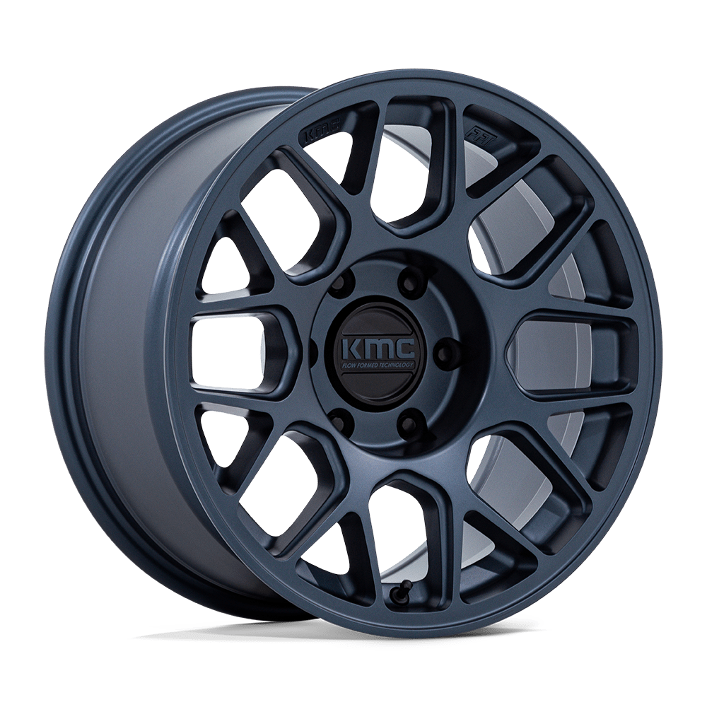 KMC Km730 Hatchet 17X8.5 5X127 -10MM Metallic Blue