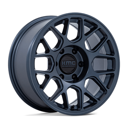 KMC Km730 Hatchet 17X8.5 6X135 +25MM Metallic Blue