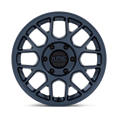 KMC Km730 Hatchet 17X8.5 6X139.7 +25MM Metallic Blue