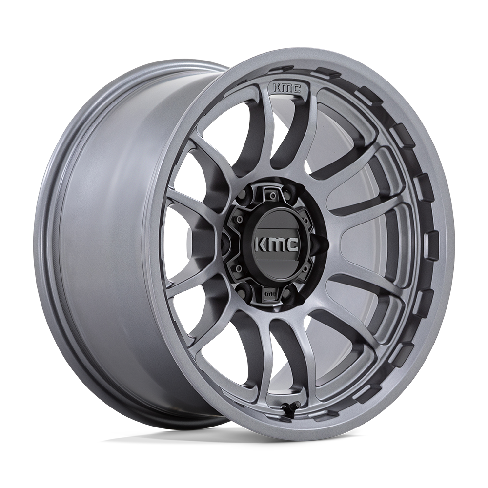 KMC Km727 Wrath 17X8.5 6X139.7 -10MM Matte Anthracite