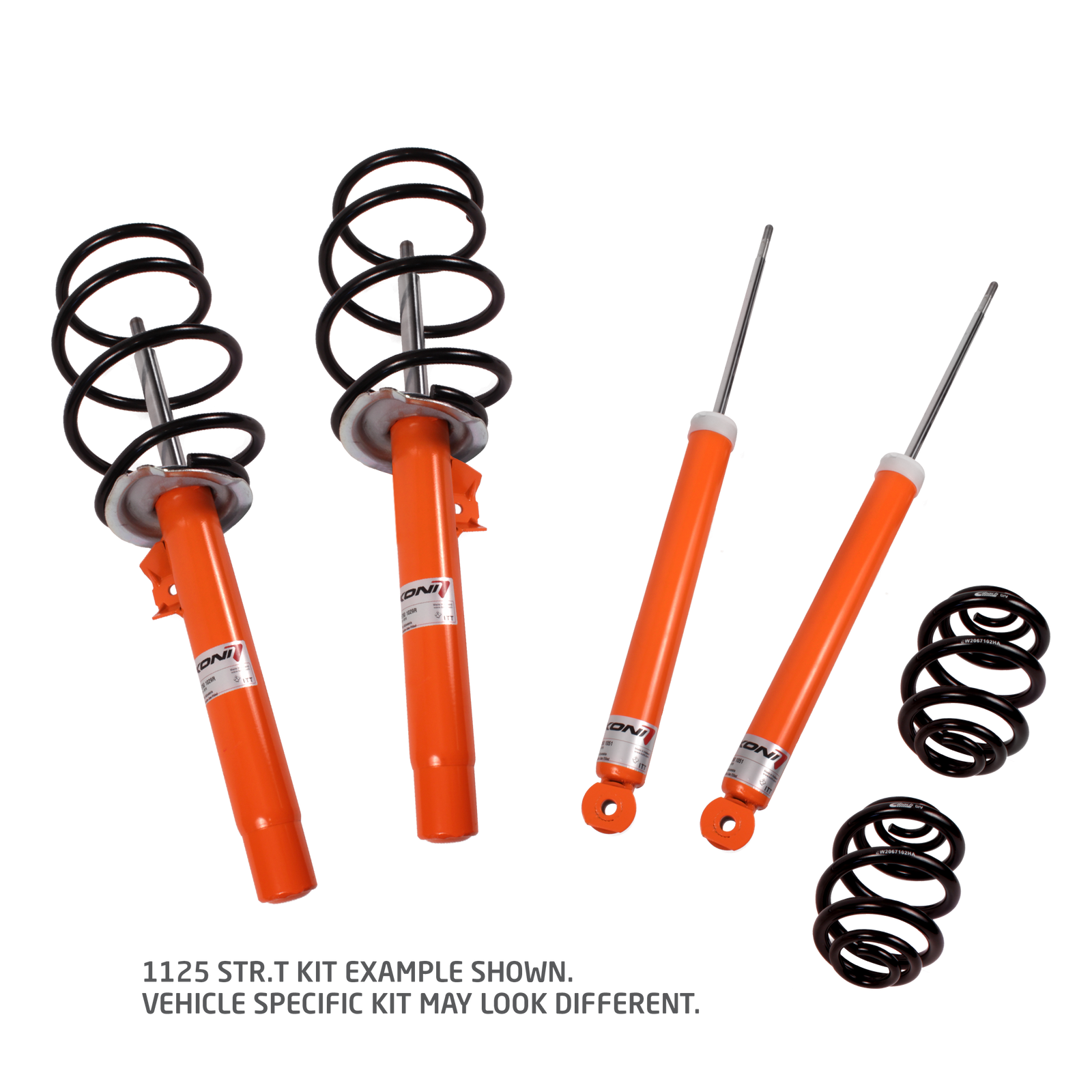Koni 1125 STR.T Kit 05-11 Audi A6 Quattro 6cyl Sedan excl V8 / FWD / Wagon - 1125 1135