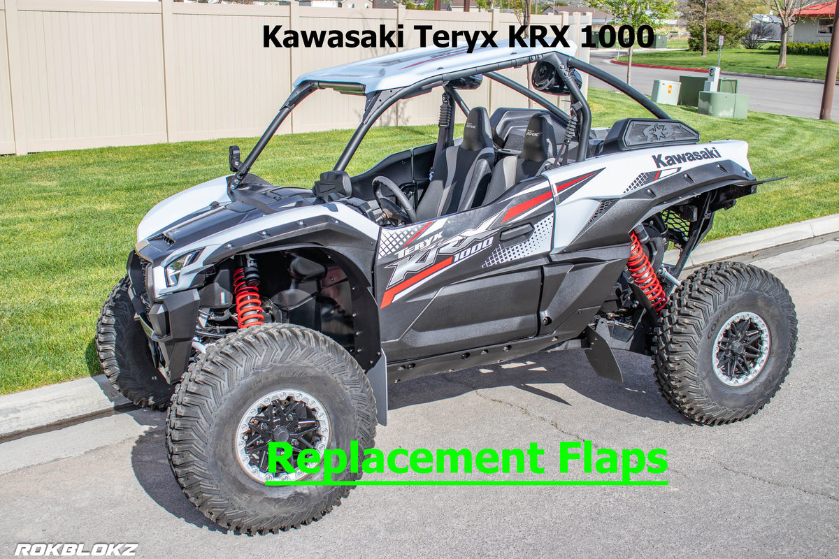 RokBlokz Kawasaki TERYX KRX 1000 2020+ Replacement Flaps