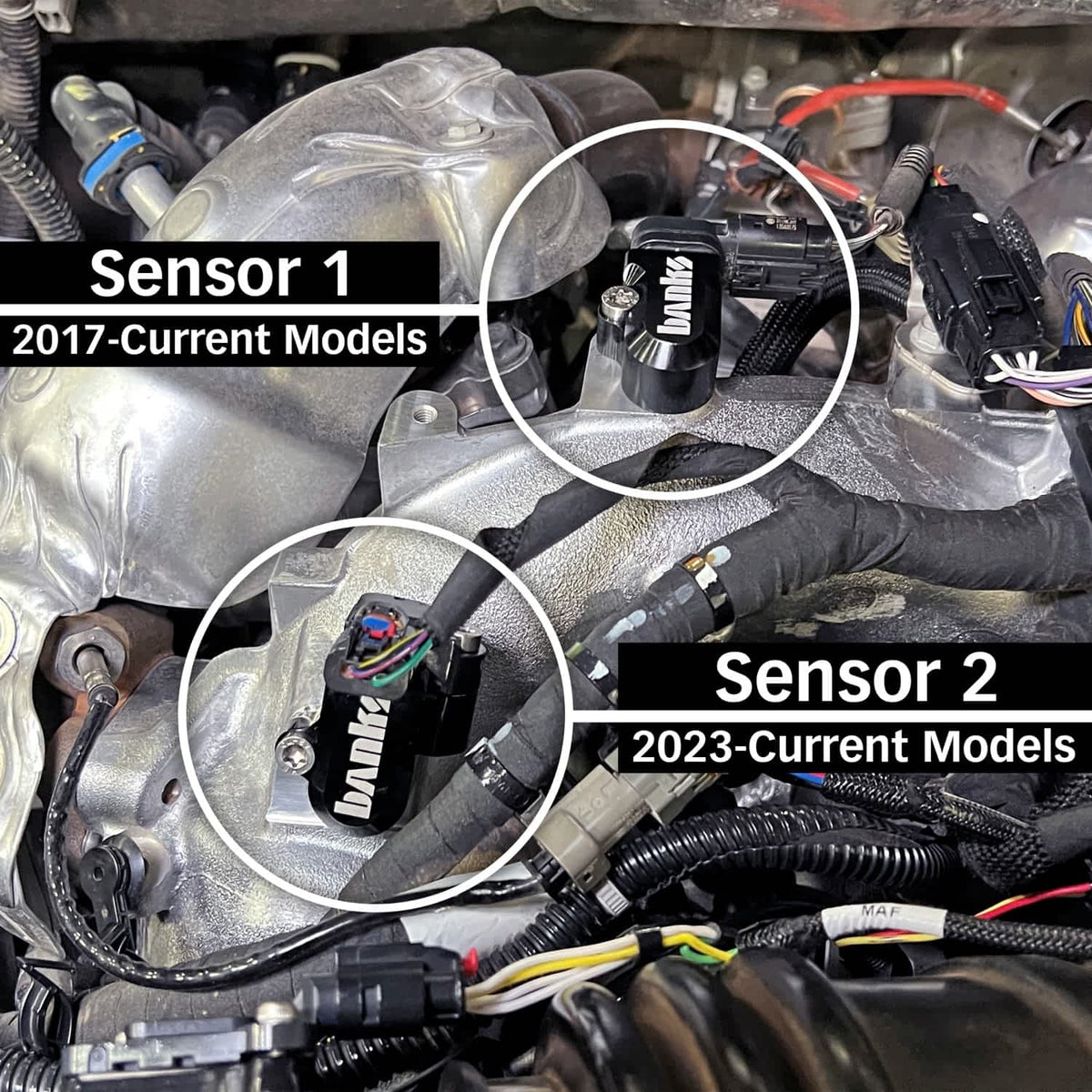 Banks Power 17-24 Chevy/GMC 2500/3500 Duramax L5P 6.6L Diesel L5P MAP Sensor Relocation Kit - 64415 - Image 4