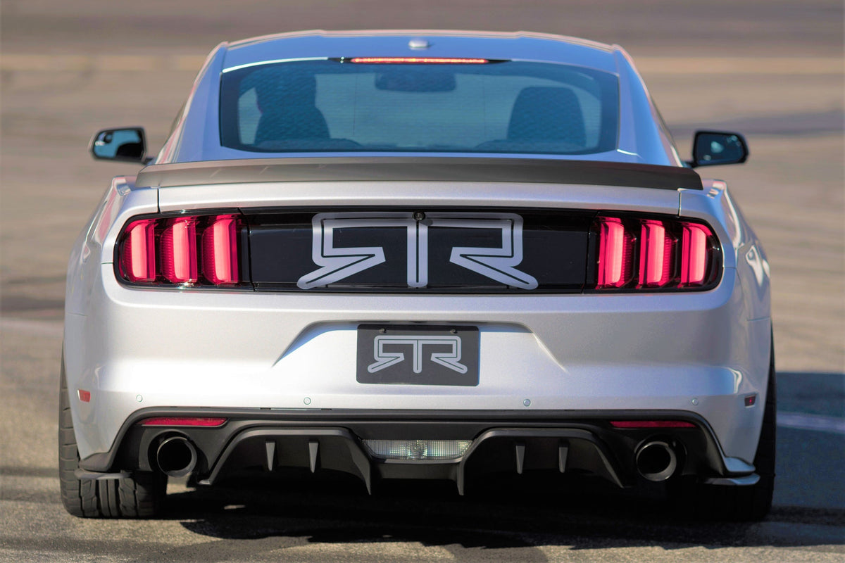 RTR Vehicles - RTR Rear Diffuser (15-17 Mustang - GT Premium, EcoBoost Premium)
