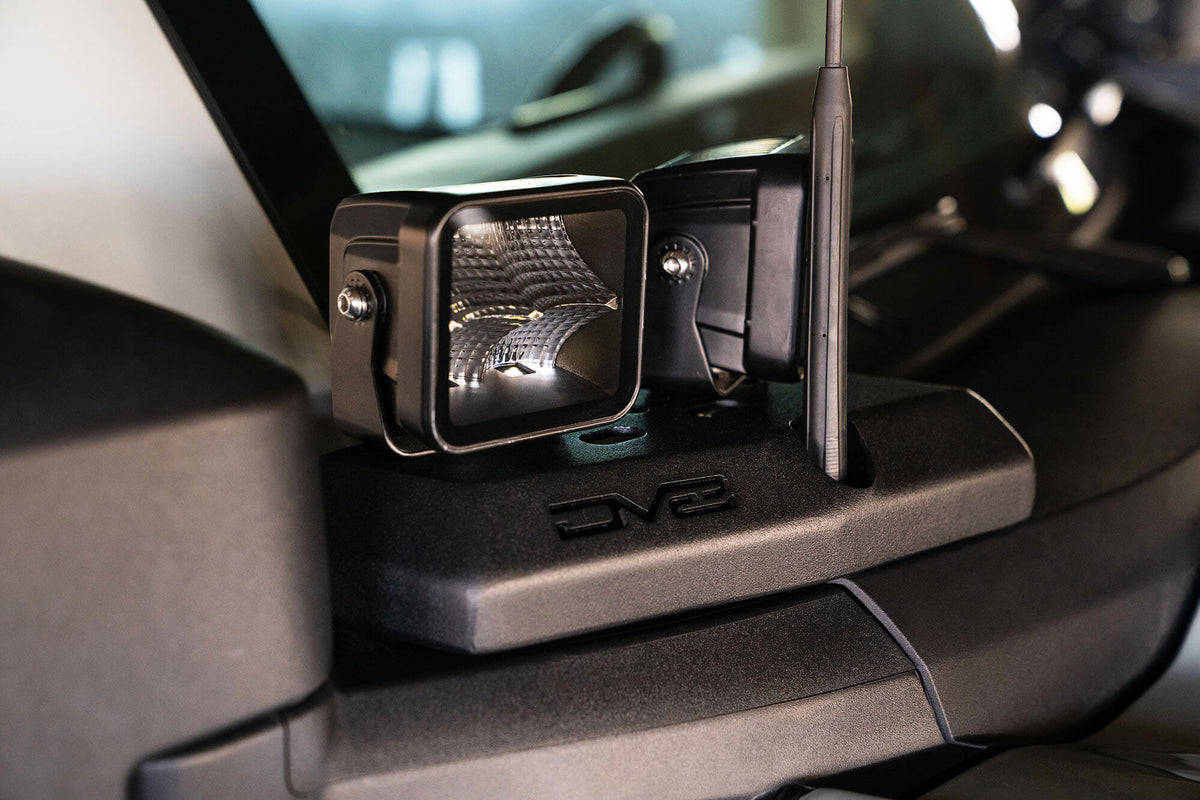 DV8 Offroad - 2021-22 Ford Bronco A-Pillar Pod Light Mounts? - LBBR-02