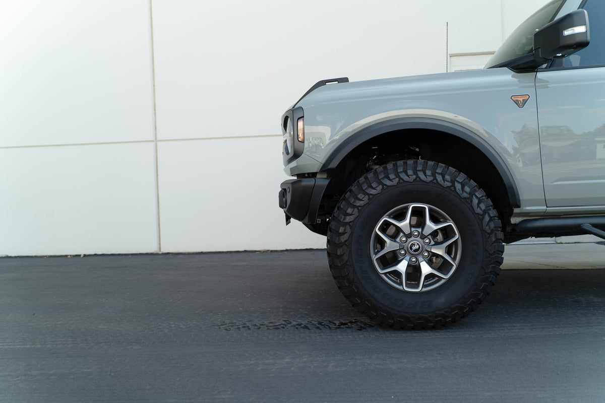 DV8 Offroad - Ford Bronco Capable Bumper Front License Plate Mount - LPBR-04