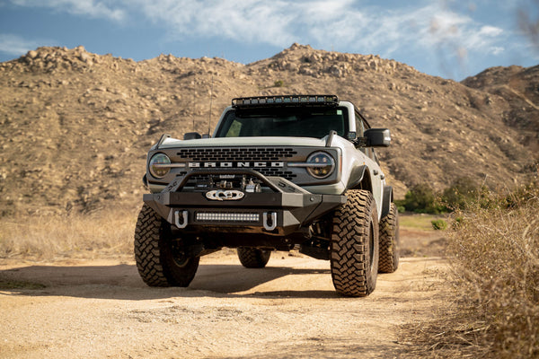 DV8 Offroad - Ford Bronco A-Pillar Dual Light Pod Drop Mounts - LBBR-08