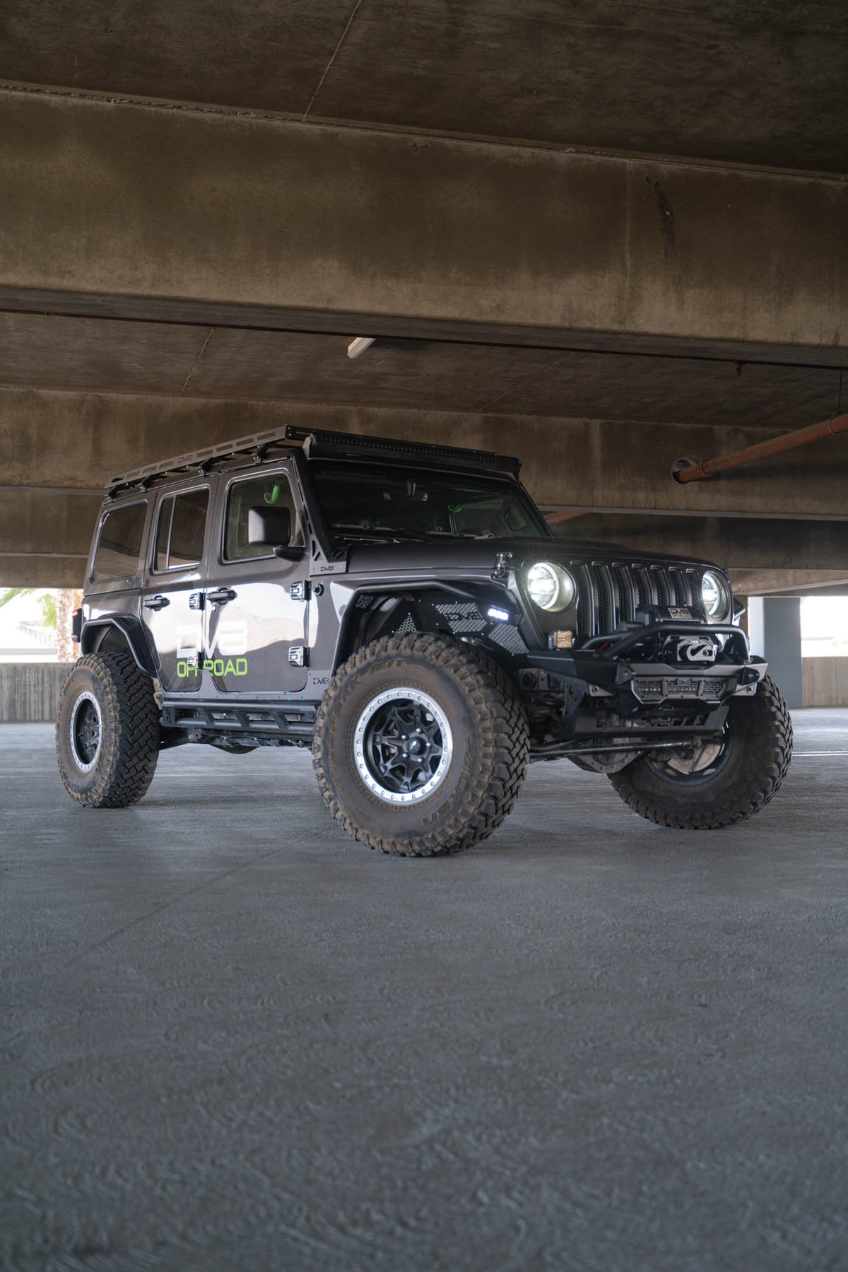 DV8 Offroad - Jeep Wrangler JL & Gladiator JT Light Bar Mount - LBJL-10