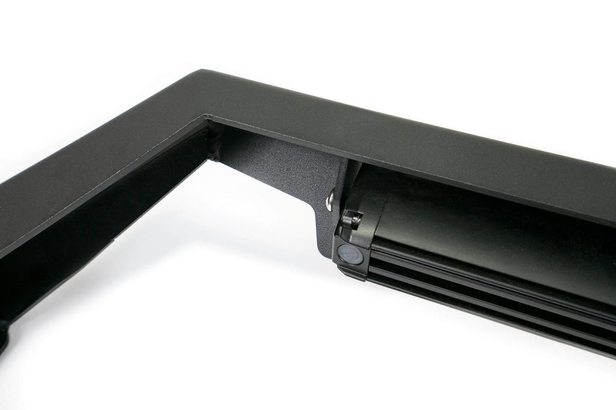 DV8 Offroad 21-25 Ford Bronco Bull Bar Add-On For DV8 Bumpers - Fits 13in Elite Series Light Bar - LBUN-01