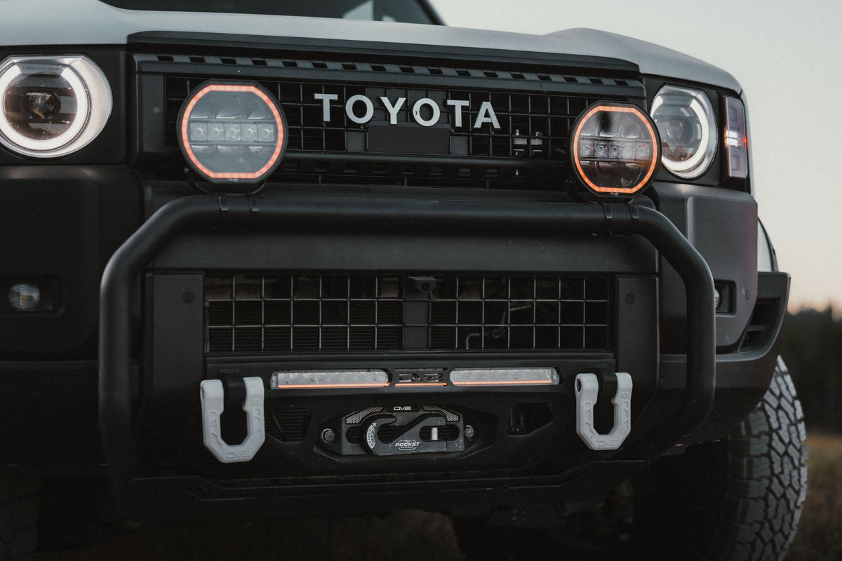 DV8 Offroad - 2024-2026 Toyota Land Cruiser Brush Guard - LBTF4-02