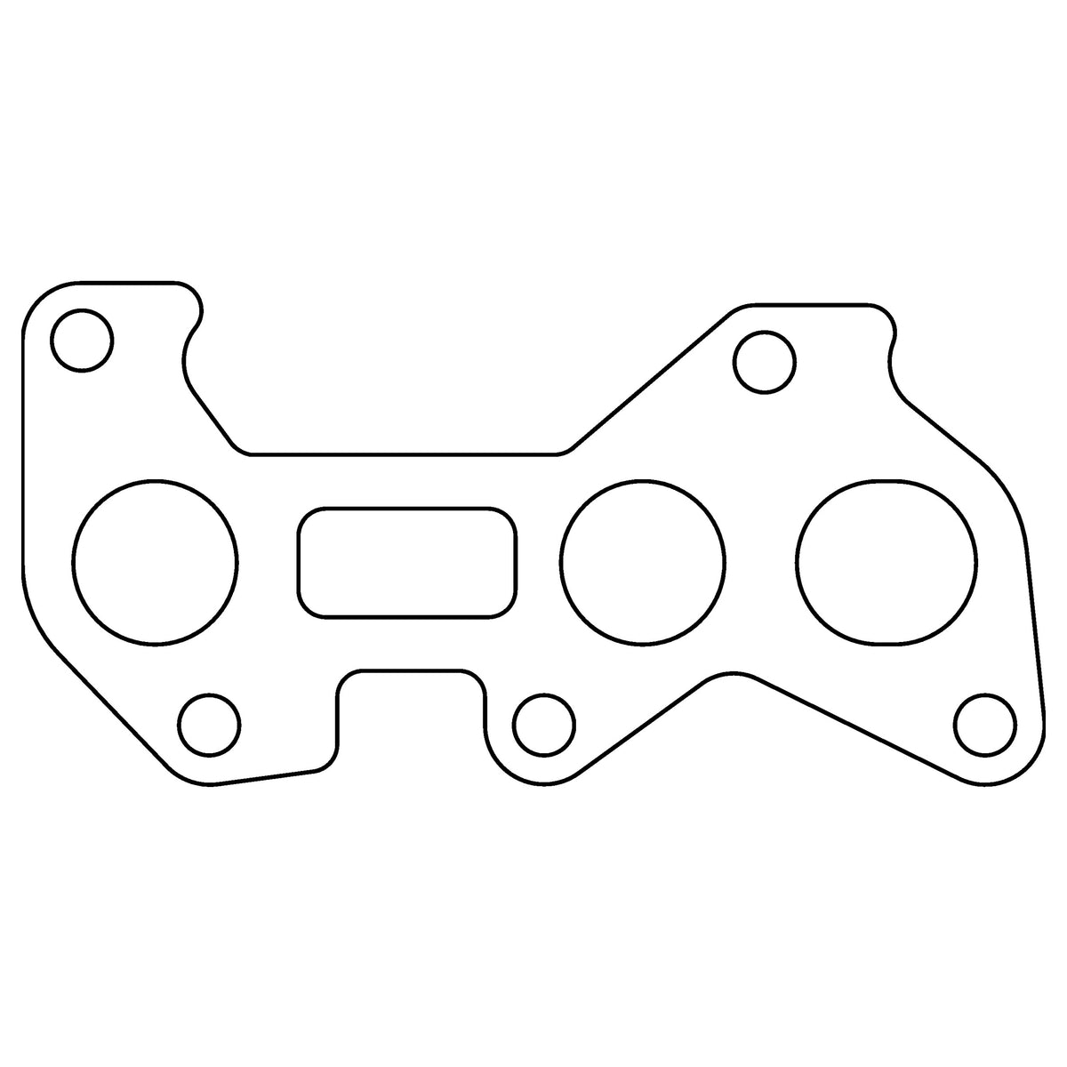 Cometic Toyota 1JZ-GTE 2.5L I6 (VVTi Only) .060in HTS Exhaust Manifold Gasket - C14119-060 by Cometic Gasket