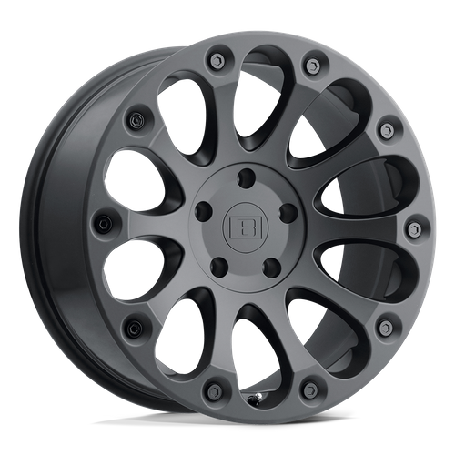 Level 8 - LE Impact 16X8.5 6X132 +12 74.5 M-blk