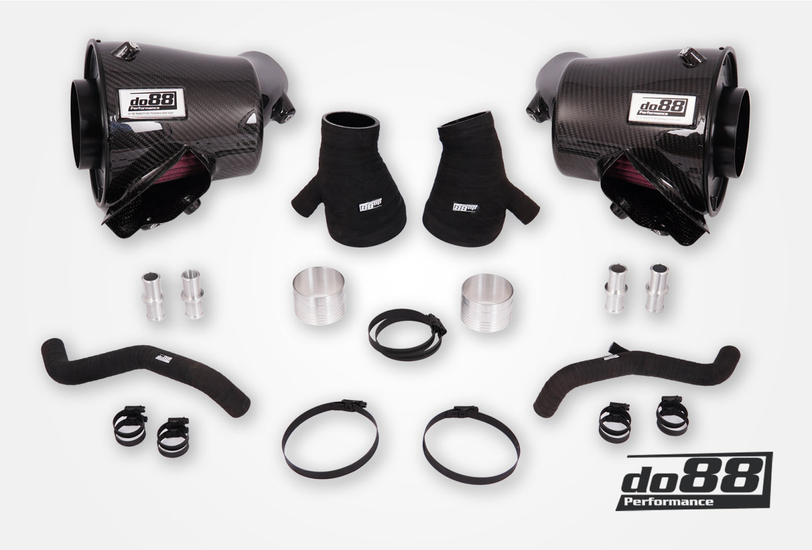 do88 - Porsche 911 Turbo (992) Induction system, OE size/66mm outlet - LF-210-ST-66