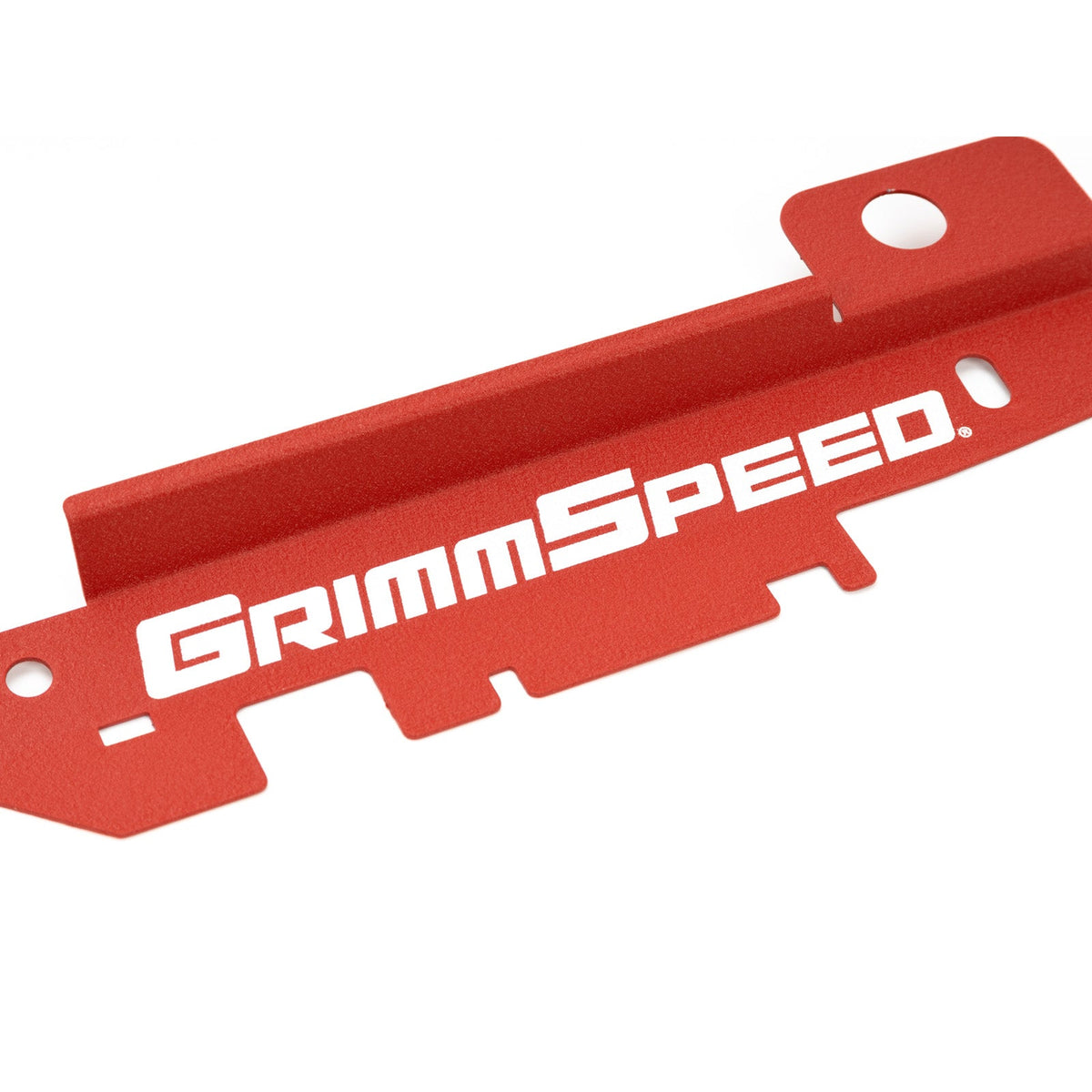 GrimmSpeed 05-09 Subaru Legacy/Outback Radiator Shroud w/Tool Tray - Textured Black - GRM096030