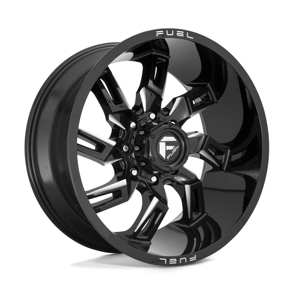 Fuel Off-Road D747 20X9 Gloss Black Milled 8x170 +1mm