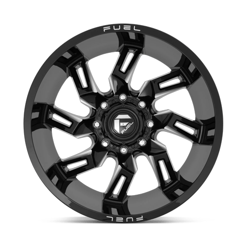 Fuel Off-Road D747 22X10 Gloss Black Milled 6x135 -18mm