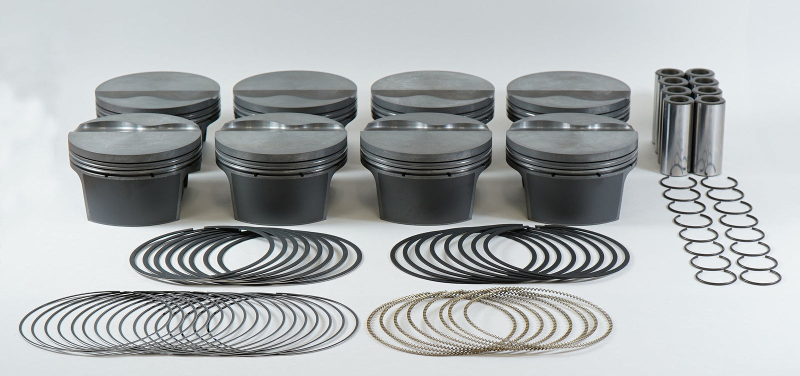 Mahle MS Chevy LS1/2/6 3.800in Bore / 6.622in Stoke / 6.098in Rod Length - Pistons (Set Of 8) - 930218500