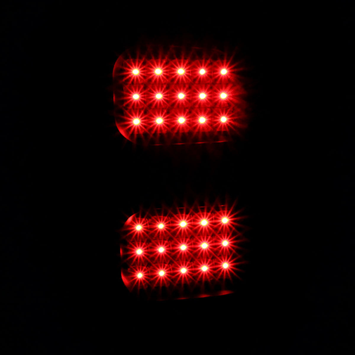 Spec-D Tuning - 2007-2013 GMC Sierra 1500 / 2007-2014 Sierra 2500HD 3500HD LED Tail Lights - V2 (Matte Black Housing/Clear Lens) - LT-SIE07JMLED-V2-TM