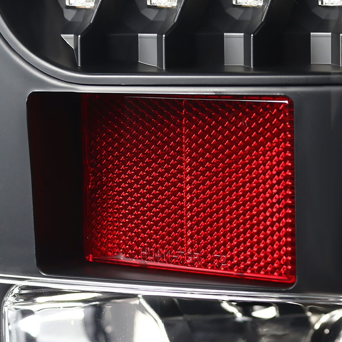 Spec-D Tuning - 2007-2013 GMC Sierra 1500 / 2007-2014 Sierra 2500HD 3500HD LED Tail Lights - V2 (Matte Black Housing/Clear Lens) - LT-SIE07JMLED-V2-TM