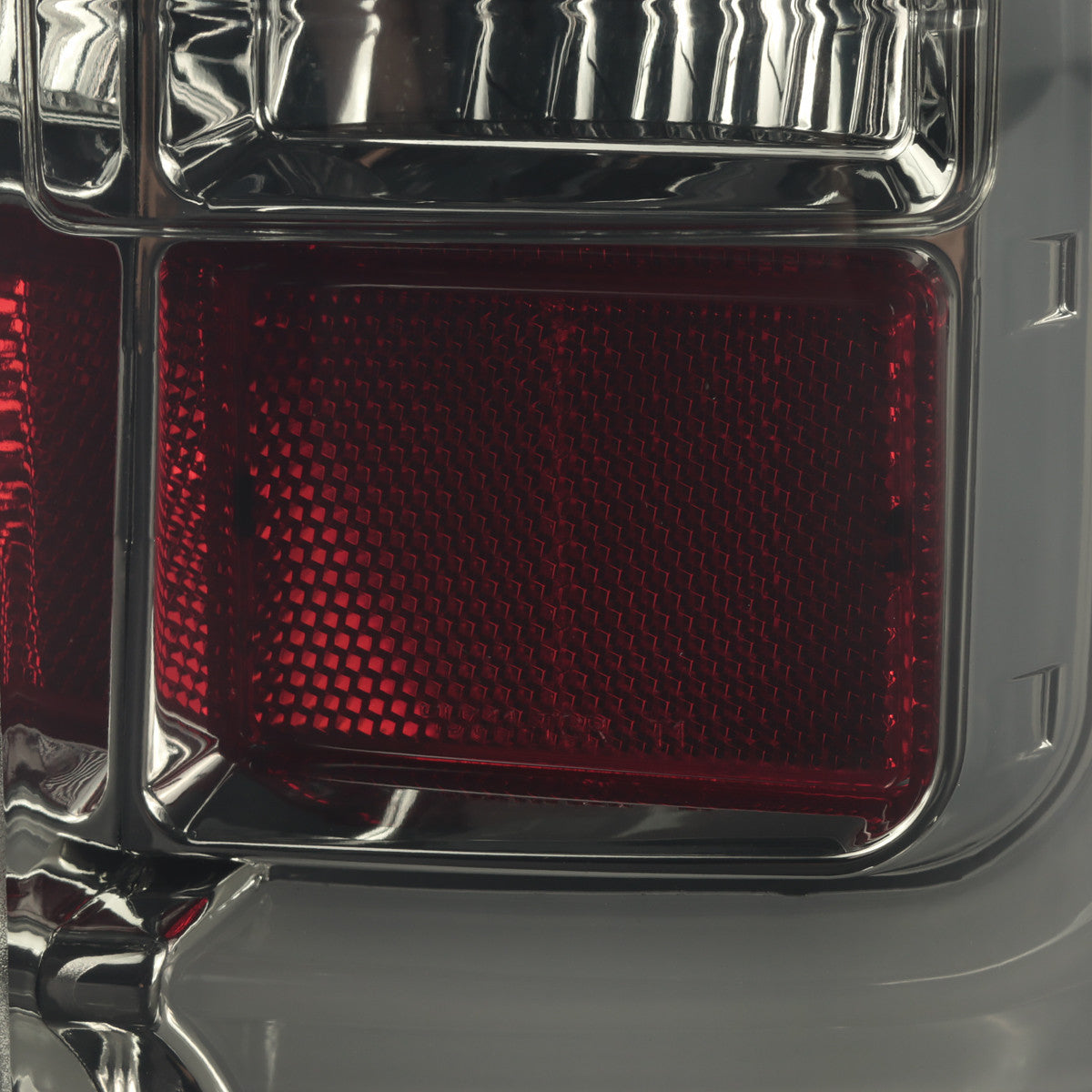 Spec-D Tuning - 2014-2018 GMC Sierra 1500/2500HD/3500HD LED Tail Lights (Chrome Housing/Smoked Lens) - LT-SIE14GLED-TM
