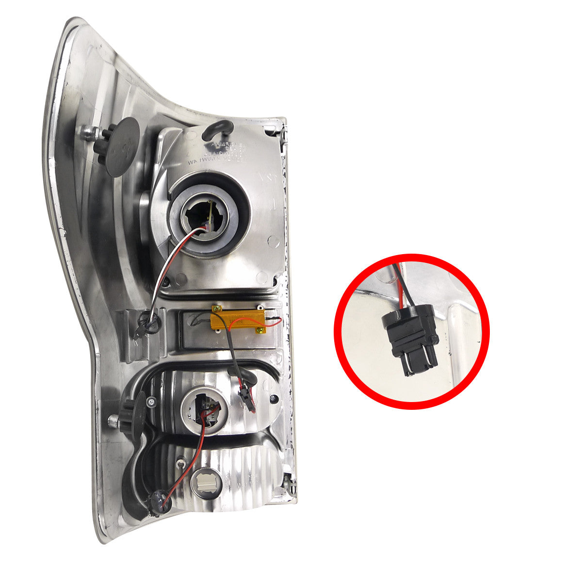 Spec-D Tuning - 2007-2013 Toyota Tundra LED Tail Lights (Chrome Housing/Clear Lens) - LT-TUN07CLED-JP