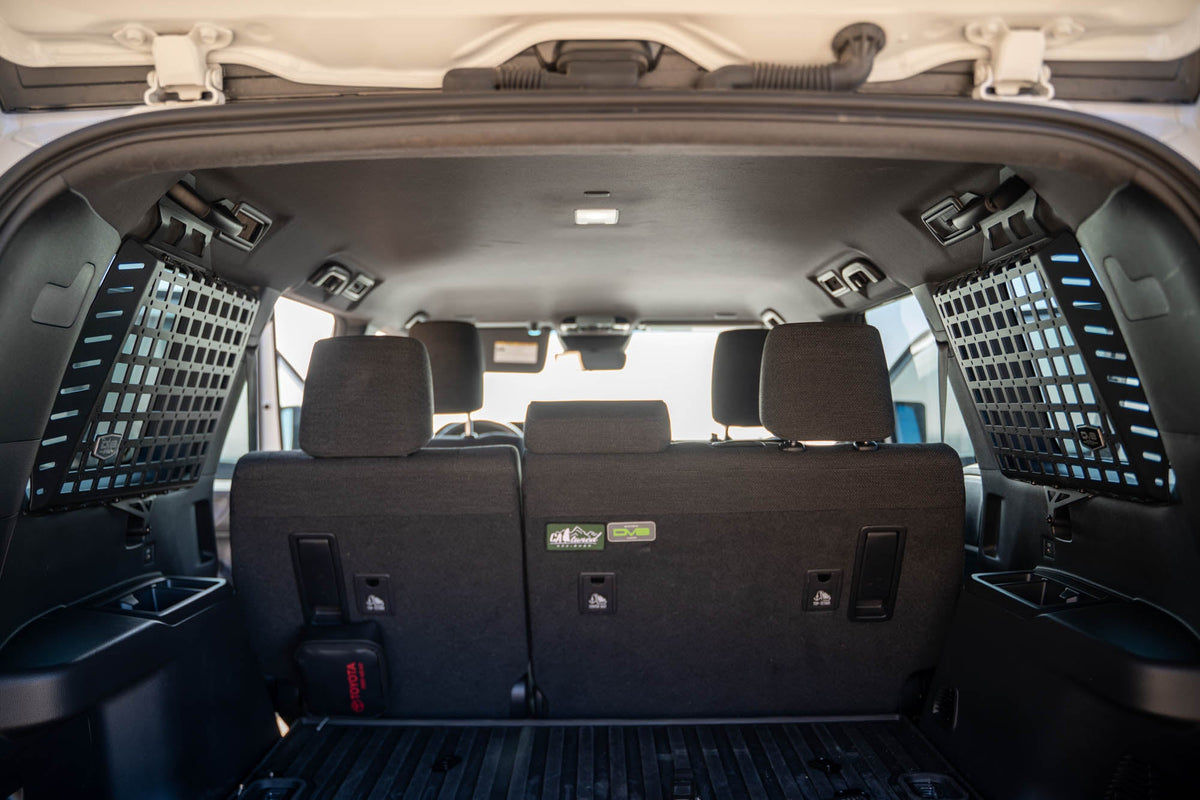 DV8 Offroad - 2024+ Toyota Land Cruiser | Rear Window Pocket Molle Panels - MPT4-01