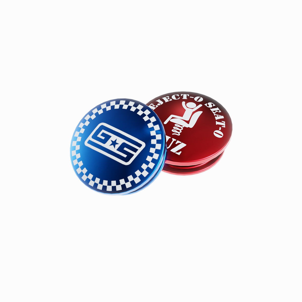GrimmSpeed Swap-Top Shift Knob Caps - Ejecto Red - GRM1.1006.7.RED