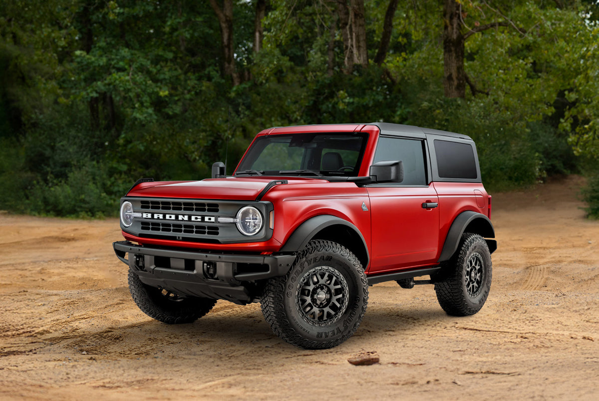 Ford Racing 21-25 Bronco (Excl Bronco Raptor) 17x8.5in Weld Cinch W104 Black Wheel - M-1007-W1785BL
