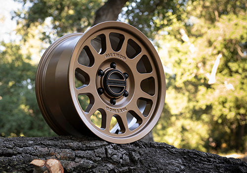 Ford Performance - Bronco 17" X 8.5" Method Wheel + Center Cap - Bronze - M-1007K-M1785KB