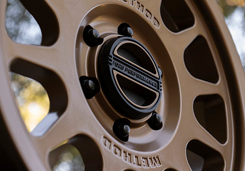Ford Performance - Bronco 17" X 8.5" Method Wheel + Center Cap - Bronze - M-1007K-M1785KB