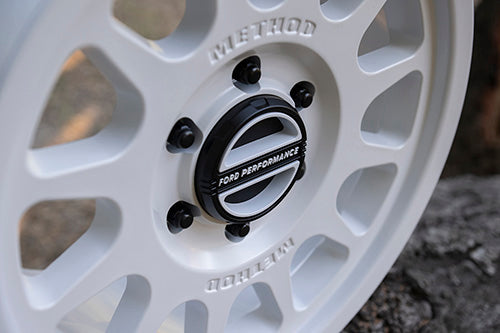 Ford Performance - Bronco 17" X 8.5" Method Wheel + Center Cap - White - M-1007K-M1785KW