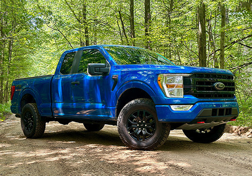 Ford Performance - 2015-2023 F-150 18"x7.5" Matte Black Wheel Kit - M-1007K-1875MB