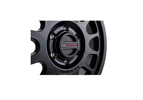 Ford Performance - Bronco 17" X 8.5" Method Wheel + Center Cap - Black - M-1007K-M1785KMB