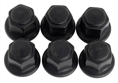 Ford Performance - M12 X 1.5 Black Lug Nut Wheel Kit (6) - M-1012-BR