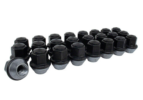 Ford Performance - M12 X 1.5 Black Lug Nut Vehicle Kit (24) - M-1012K-BR