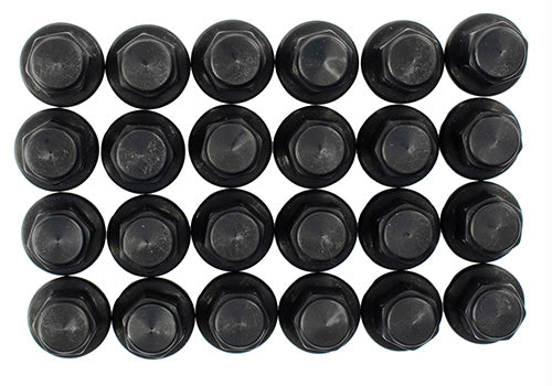 Ford Performance - M14 X 1.5 Black Lug Nut Vehicle Kit (24) - M-1012K-F15B