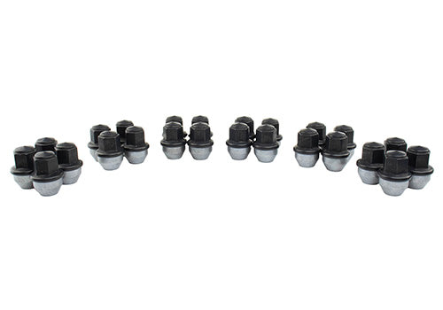 Ford Performance - M14 X 1.5 Black Lug Nut Vehicle Kit (24) - M-1012K-F15B