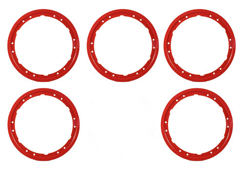 Ford Performance - Bronco Beadlock Trim Ring Kit - Red - M-1021K-BLR